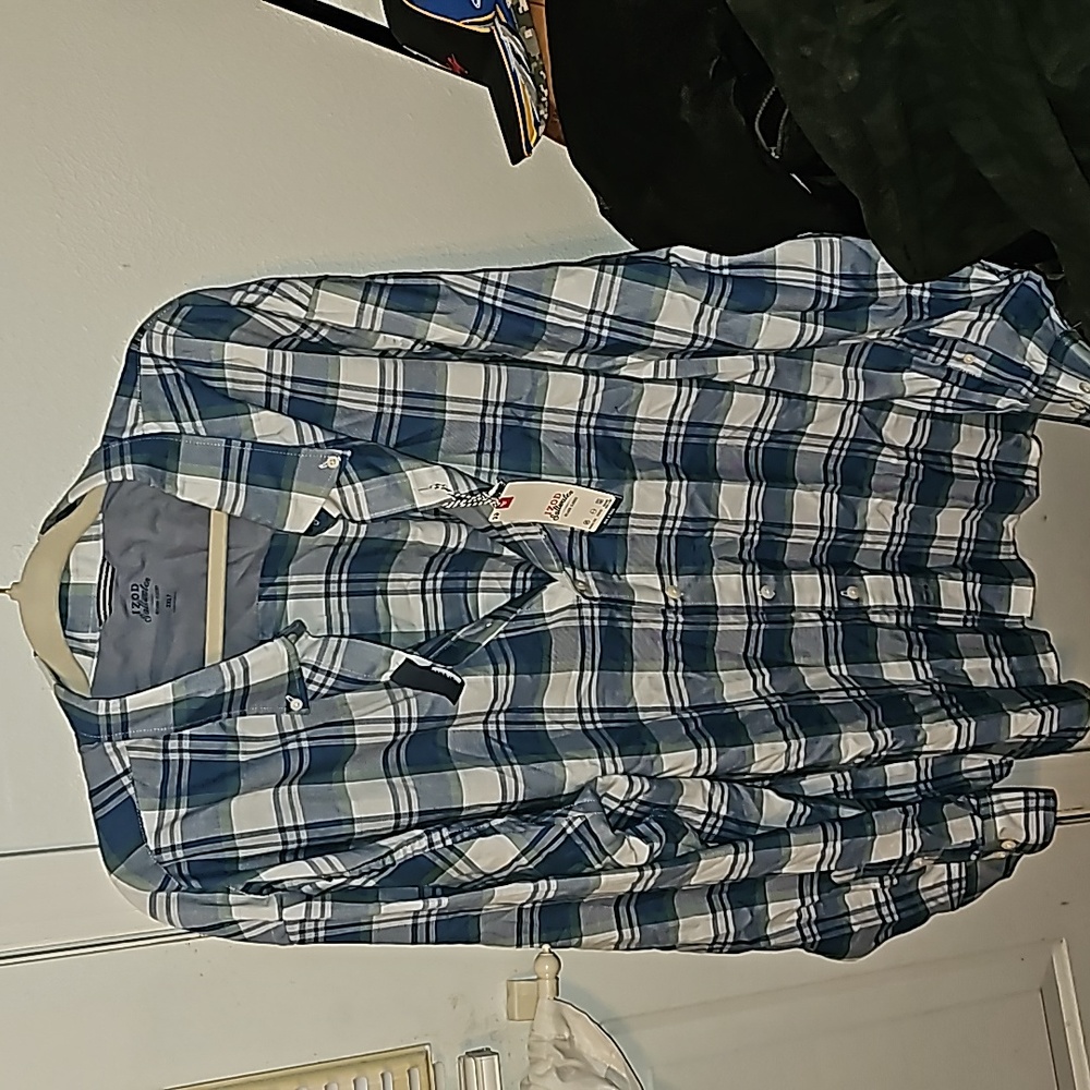 NWT Izod saltwater 3xlt button doen